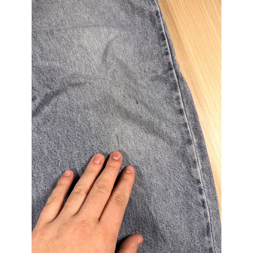 Vintage Levi's 550‎ Jeans Mens 42X32 Blue Denim Cotton Relaxed Fit Straight Leg - Picture 4 of 9